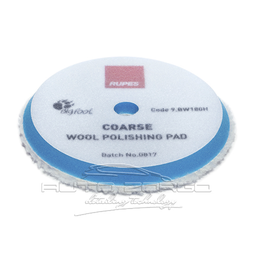 Rupes Жесткий синий меховой полировальный диск 150/170мм, 9.BW180H