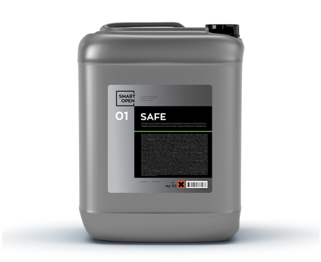 01 SAFE - Первичный бесконтактный состав с защитой хрома и алюминия  SmartOpen 5 кг