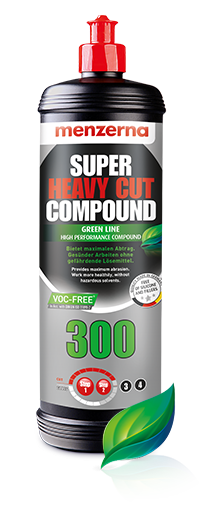 300 Green Line Super Heavy Cut Compound - полировальная паста Menzerna, 1л.