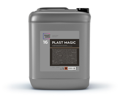 16 PLAST MAGIC - матовое молочко для пластика SmartOpen, 5л