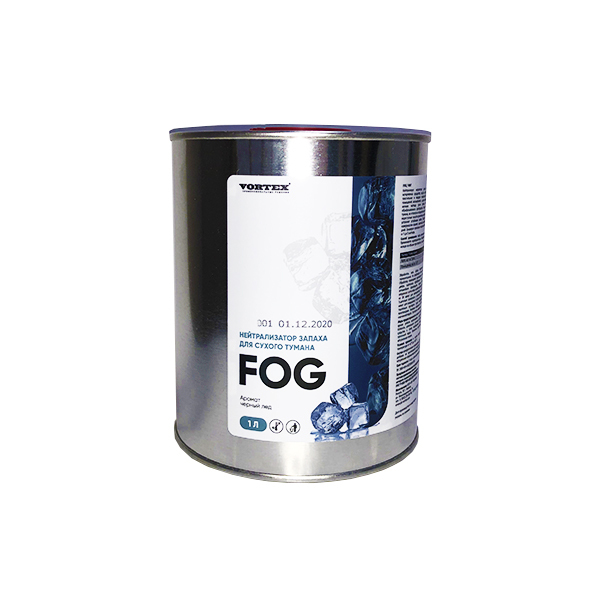 CleanBox Fog (чёрный лед) - нейтрализатор запаха для сухого тумана Complex, 1л