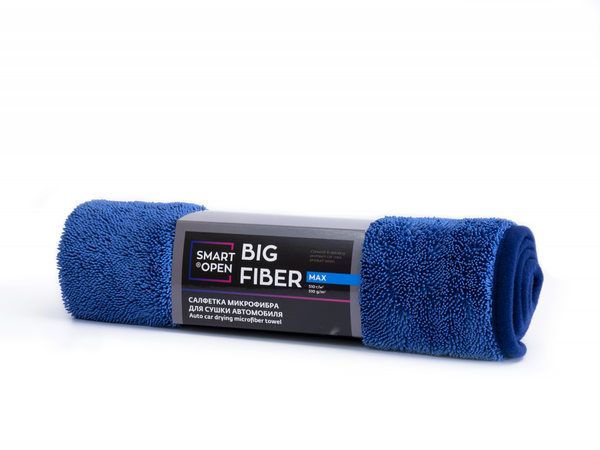 Big Fiber Max - салфетка микрофибра для сушки автомобиля 60х80см