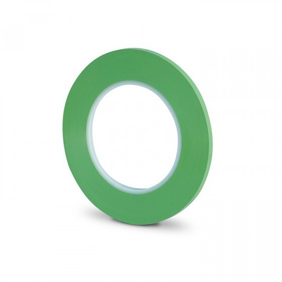 Зеленая контурная лента для маскировки до 130С 0,13мм х 6мм х 55м Jeta Pro, 1шт