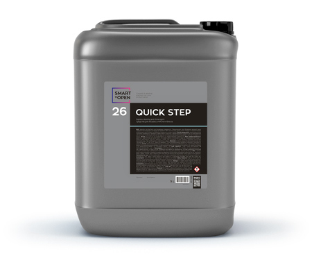 26 QUICK STEP - средство для экспресс-очистки и блеска SmartOpen, 5л