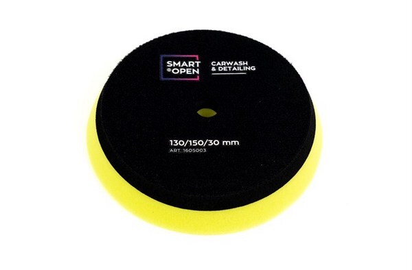 Полировальный круг двухслойный желтый (средний) 130/150/30мм, SmartOpen