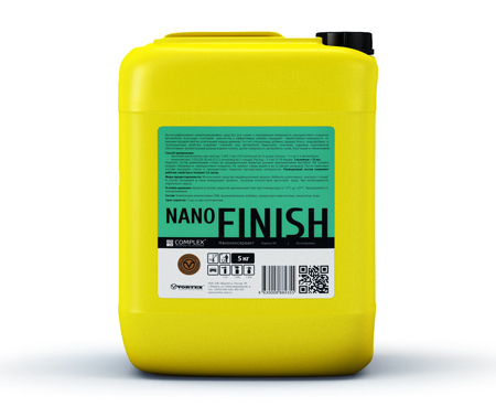 Nano Finish - нано-средство для сушки, блеска, консервации автомобиля Complex, 5л