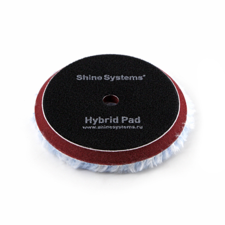Hybrid Pad - гибридный полировальный круг 75мм, Shine Systems