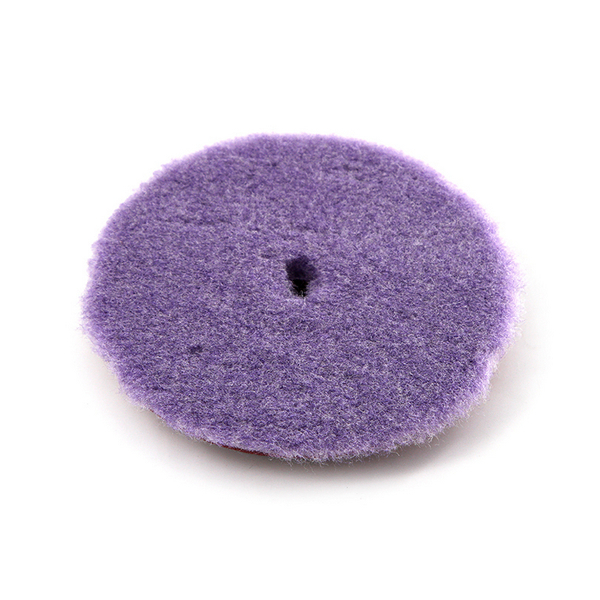 Lila Wool Pad - полировальный круг из лилового меха 75мм, Shine Systems
