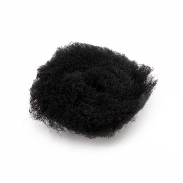 Black Wool Pad - полировальный круг из черного меха 75мм, Shine Systems