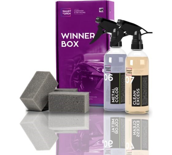 WINNER BOX - набор для очистки кузова и дисков от сложных загрязнений SmartOpen