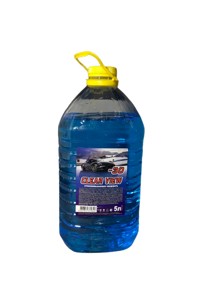 Стеклоомывающая жидкость Clear View -30 Россия, 5л